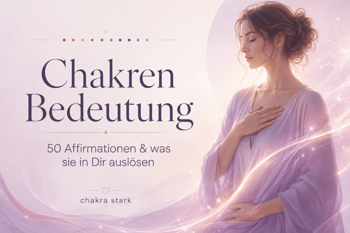 50 Affirmationen für Deine Chakren – und was sie in Dir auslösen