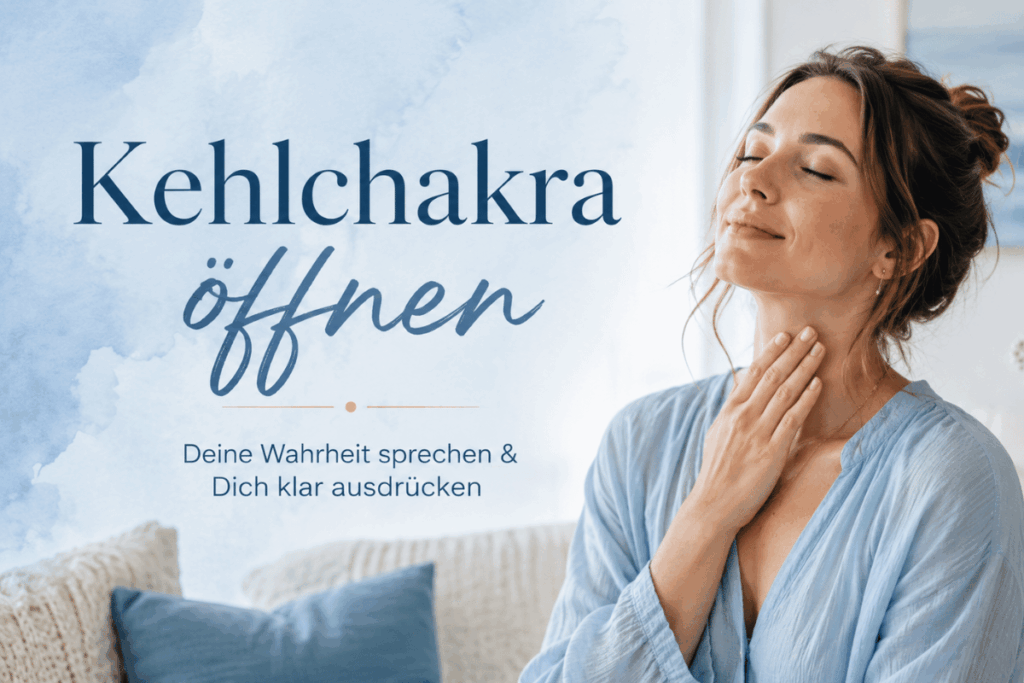 Kehlchakra öffnen für klare Kommunikation Ausdruck und Stimme