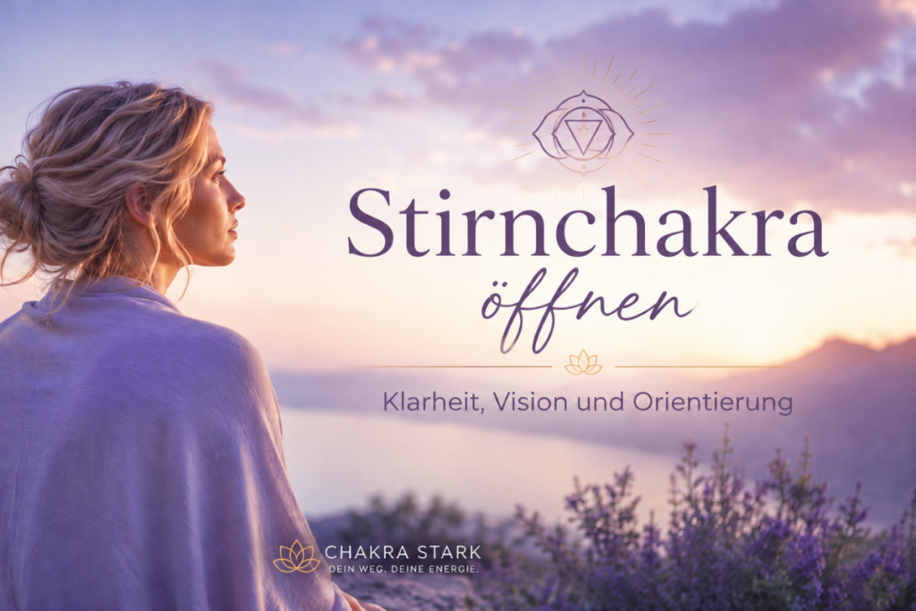 Stirnchakra öffnen für Klarheit Vision und Orientierung